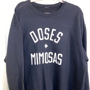 Private Party Doses & Mimosas Sweatshirt